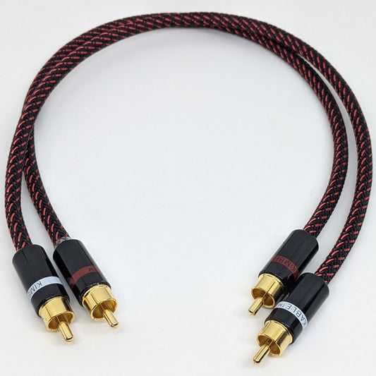Buy Ear Audio 2 RCA Stereo Male to 2 RCA Stereo Male Interconnect at HiFiNage in India with warranty.