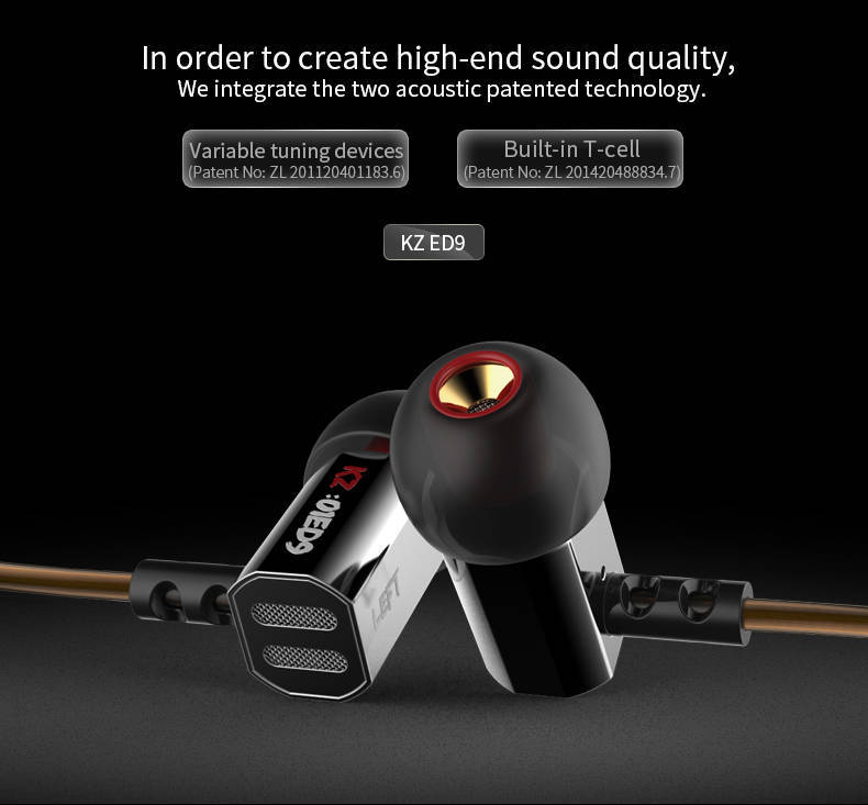Buy KZ ED9 earphone at HiFiNage in India.