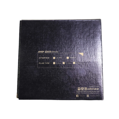 Buy TACables Obsidian Cable at HiFiNage in India with warranty.